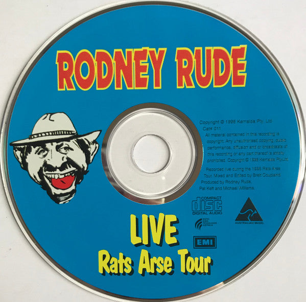 Rodney Rude : Live - Rats Arse Tour (CD, Album)