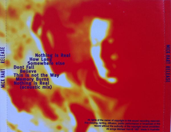 Mick Hart : Release (CD, Album)