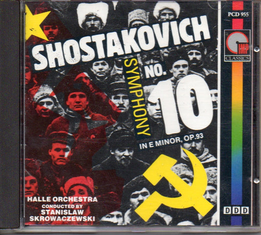 Shostakovich*, Hallé Orchestra Conducted by  Stanislaw Skrowaczewski : Symphony No. 10 In E Minor, Op. 93 (CD, Album)