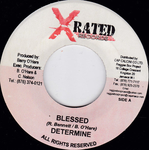 Determine : Blessed (7", Single)