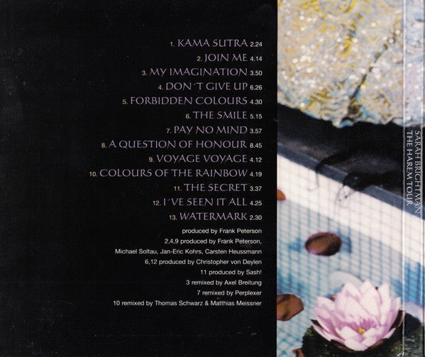Sarah Brightman : The Harem Tour (CD, Comp, Ltd, Dig)