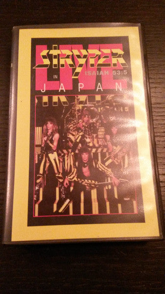 Stryper : Live In Japan (VHS, PAL)