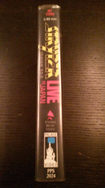Stryper : Live In Japan (VHS, PAL)