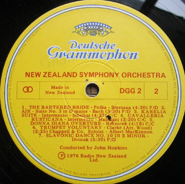 The New Zealand Symphony Orchestra* : The Great Classics (LP, Album)