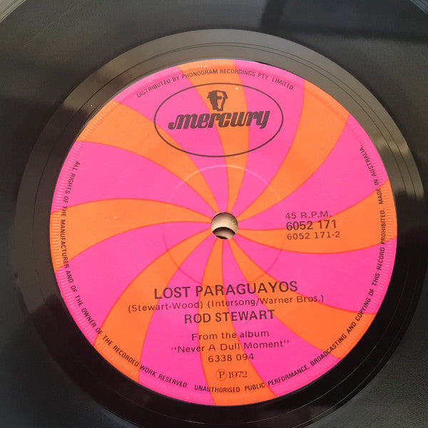 Rod Stewart : You Wear It Well (7", Single)
