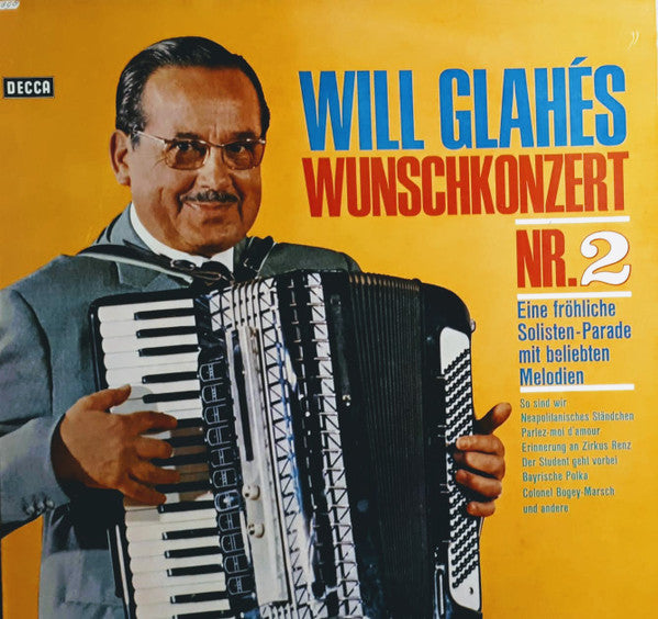 Will Glahé : Will Glahés Wunschkonzert Nr. 2 (LP)