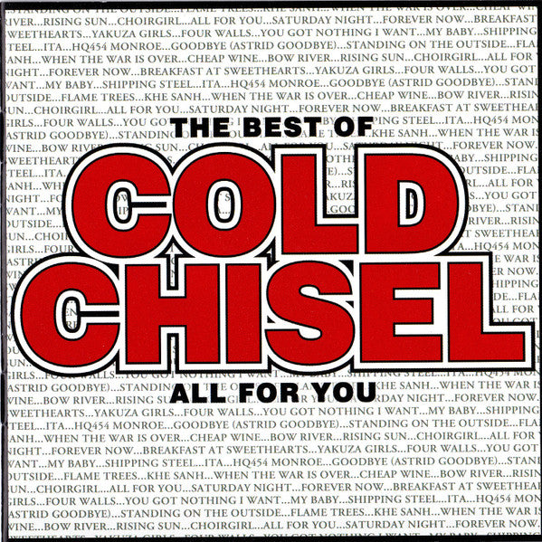 Cold Chisel : The Best Of Cold Chisel All For You (2xCD, Comp, Ltd)