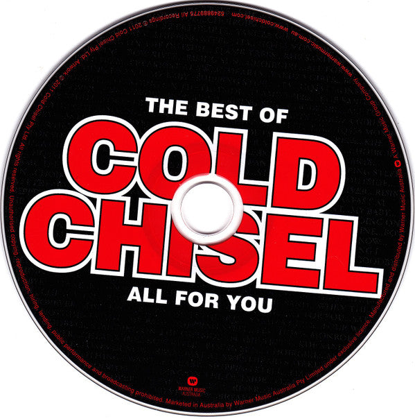 Cold Chisel : The Best Of Cold Chisel All For You (2xCD, Comp, Ltd)