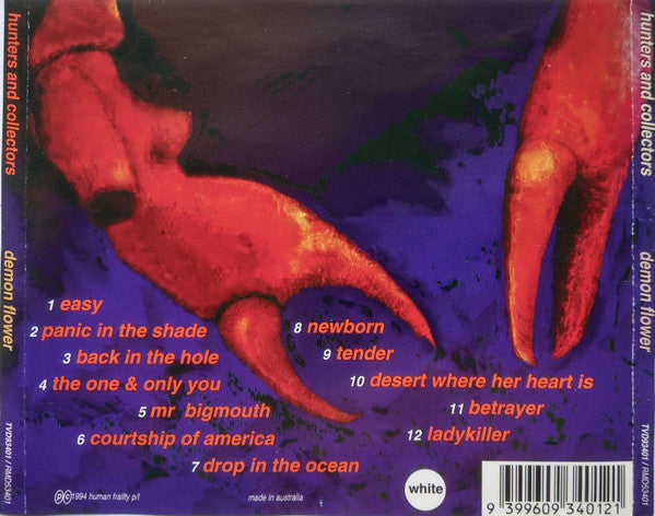 Hunters & Collectors : Demon Flower (CD, Album)