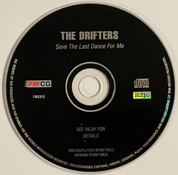 The Drifters : Save The Last Dance For Me (CD, Comp)