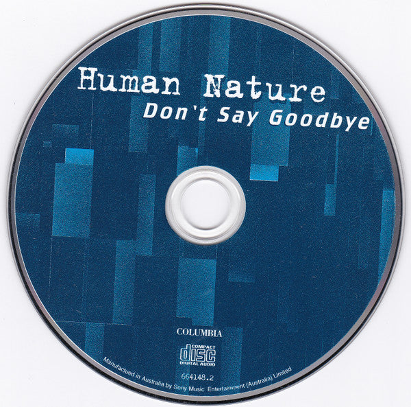 Human Nature : Don't Say Goodbye (CD, Single, Ltd, Cal)