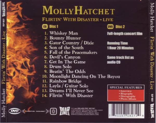Molly Hatchet : Flirtin' With Disaster - Live (CD + DVD)