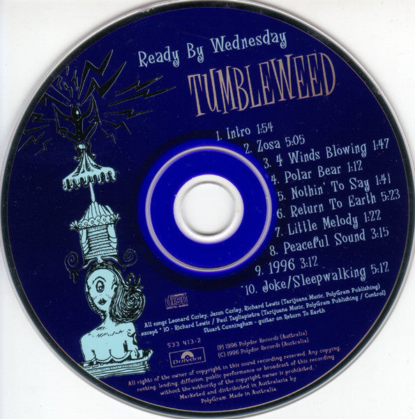 Tumbleweed : Return To Earth + Ready By Wednesday (2xCD, Ltd)