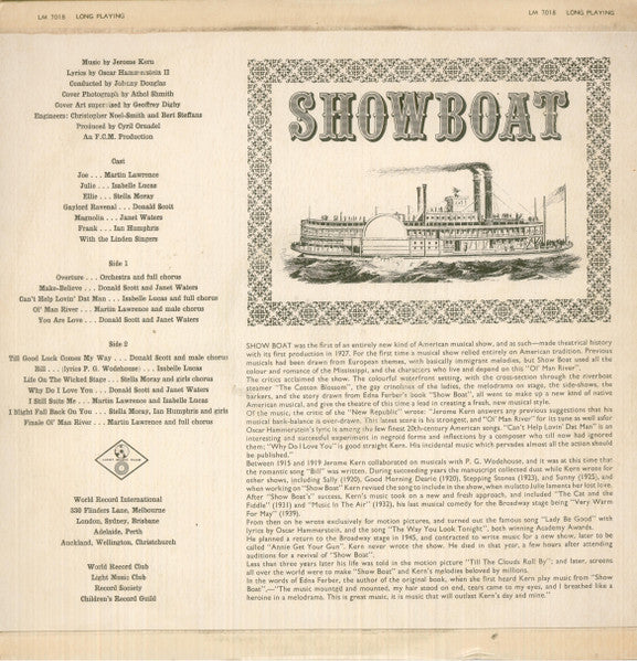Various : Showboat (LP, Album, Mono, Club)