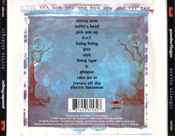 Powderfinger : Double Allergic (CD, Album, PMI)