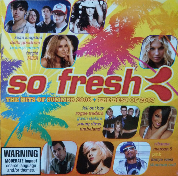Various : So Fresh: The Hits Of Summer 2008 + The Best Of 2007 (2xCD, Comp)