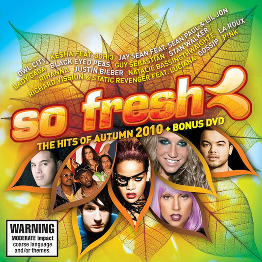 Various : So Fresh: The Hits Of Autumn 2010 + Bonus DVD (CD, Comp + DVD-V, Comp, PAL)