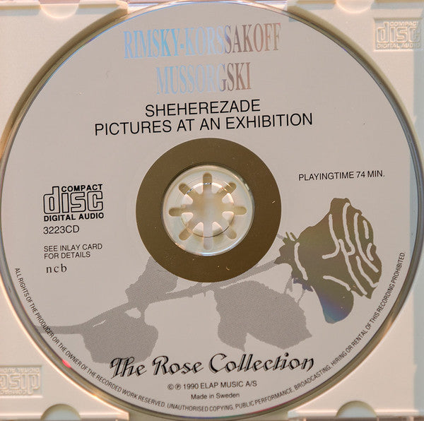 Nikolai Rimsky-Korsakov Rimsky-Korsakoff Modest Mussorgsky : Sheherezade / Pictures At An Exhibition (CD, Comp)