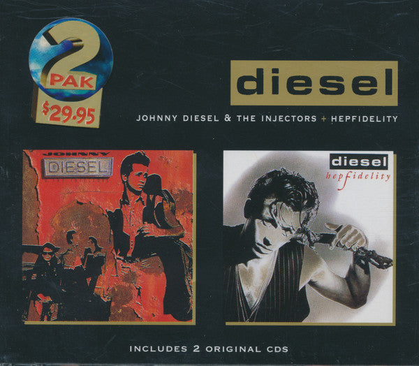 Johnny Diesel & The Injectors / Diesel (3) : Johnny Diesel & The Injectors + Hepfidelity (2xCD, Album, Comp, RE)