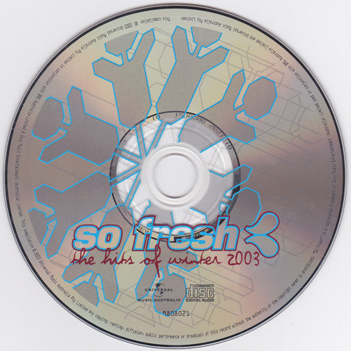 Various : So Fresh: The Hits Of Winter 2003 (CD, Comp)