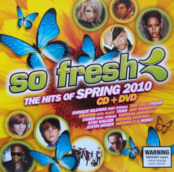 Various : So Fresh: The Hits Of Spring 2010 (CD, Comp + DVD, Comp, PAL)