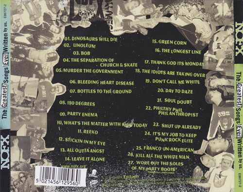 NOFX : The Greatest Songs Ever Written (By Us) (CD, Comp, RM)