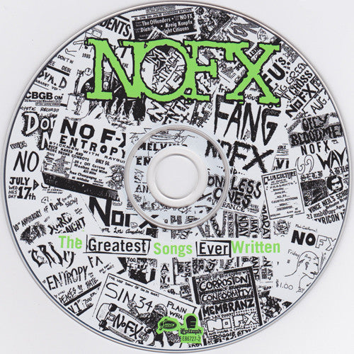 NOFX : The Greatest Songs Ever Written (By Us) (CD, Comp, RM)