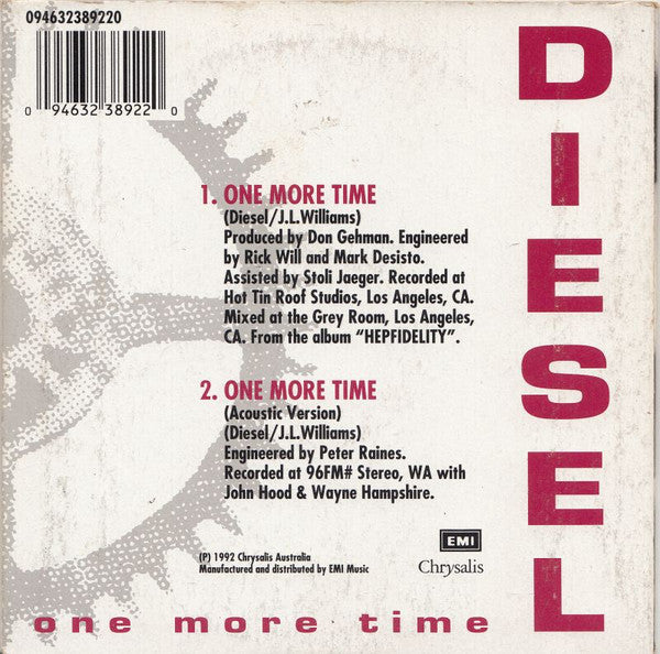 Diesel (3) : One More Time (CD, Single)