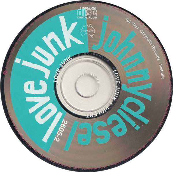 Johnny Diesel : Love Junk (CD, Single)