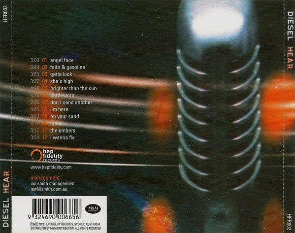 Diesel (3) : Hear (CD, Album)
