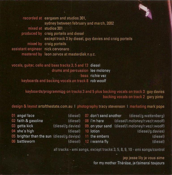 Diesel (3) : Hear (CD, Album)