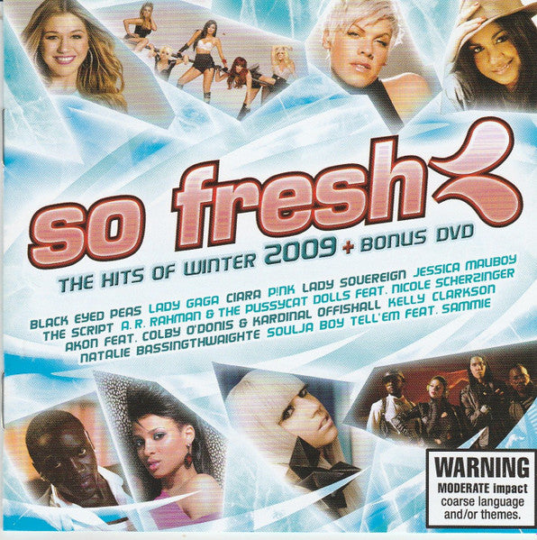 Various : So Fresh: The Hits Of Winter 2009 + Bonus DVD (CD, Comp + DVD-V, Comp, PAL)