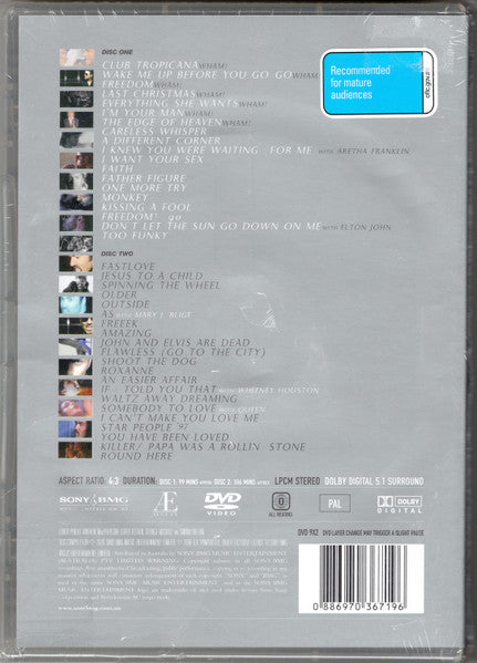 George Michael : Twenty Five (2xDVD-V, Comp, PAL)