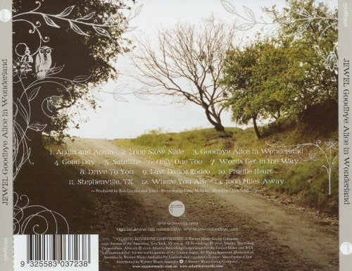 Jewel : Goodbye Alice In Wonderland (CD, Album)
