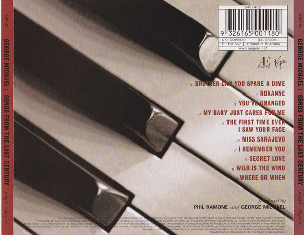 George Michael : Songs From The Last Century (CD, Album)