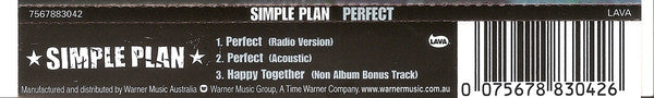 Simple Plan : Perfect (CD, Single)