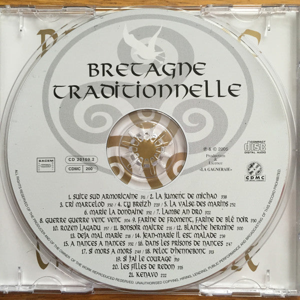 Unknown Artist : Bretagne Traditionnelle (CD, Album)