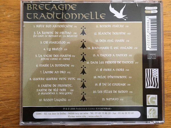 Unknown Artist : Bretagne Traditionnelle (CD, Album)
