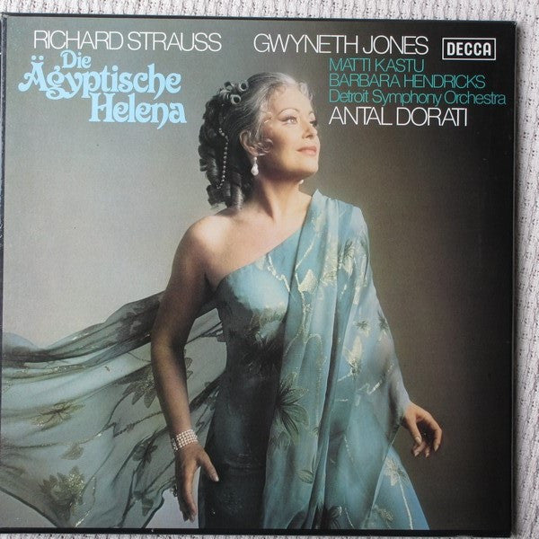 Richard Strauss - Gwyneth Jones, Matti Kastu, Barbara Hendricks, Antal Dorati, Detroit Symphony Orchestra : Die Ägyptische Helena (3xLP + Box)