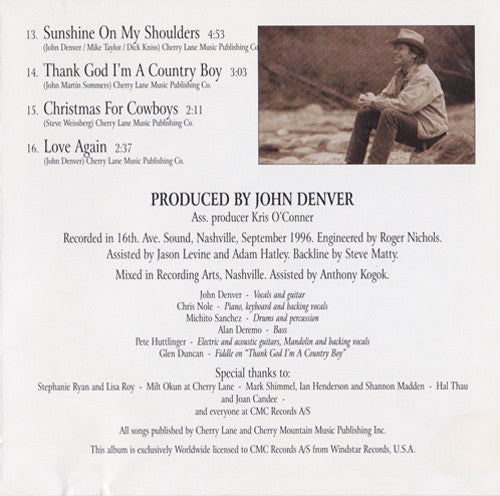 John Denver : The Unplugged Collection (CD, Album)