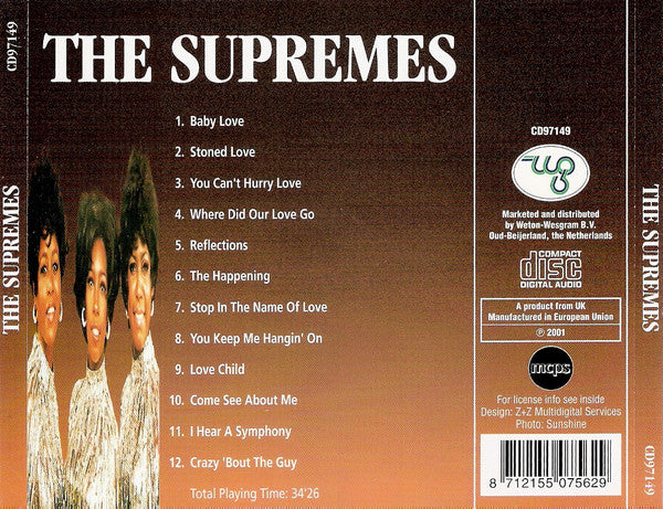 FLOS : The Supremes (CD, Comp)