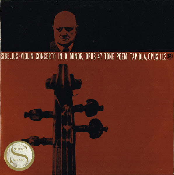Jean Sibelius : Violin Concerto In D Minor, Opus 47 • Tone Poem Tapiola, Opus 112 (LP, Album, Club)