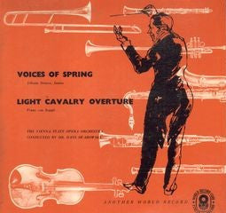 Johann Strauss Jr. / Franz von Suppé / Orchester Der Wiener Staatsoper Conducted By Hans Swarowsky : Voices Of Spring / Light Cavalry Overture (7", Mono, Club, RE)