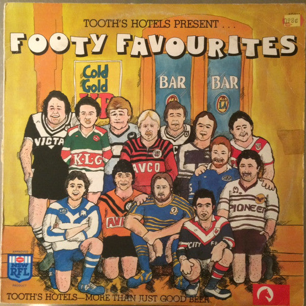Various : Tooth's Hotels Present Footy Favourites (LP)