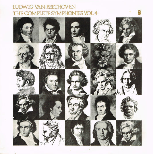 Ludwig van Beethoven : The Complete Symphonies Vol. 4 (LP, Album, Quad, Club)