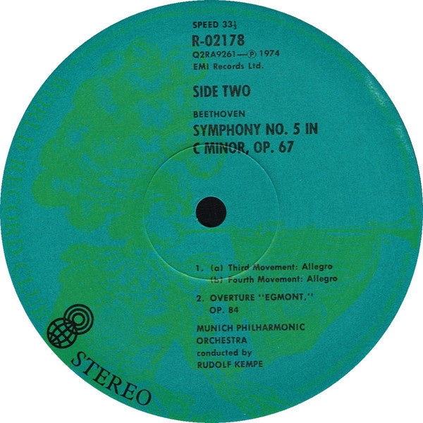 Ludwig van Beethoven : The Complete Symphonies Vol. 4 (LP, Album, Quad, Club)