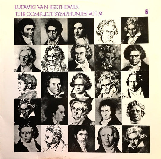 Ludwig Van Beethoven : The Complete Symphonies Vol. 2 (LP, Album, Quad, Club)