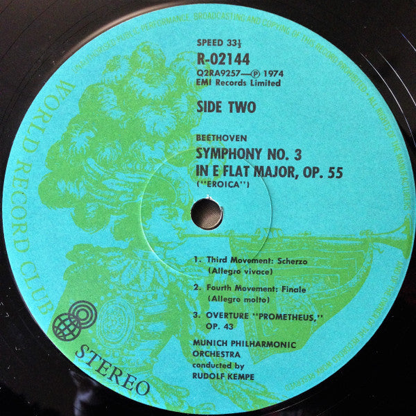 Ludwig Van Beethoven : The Complete Symphonies Vol. 2 (LP, Album, Quad, Club)