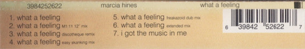 Marcia Hines : What A Feeling (CD, Single)