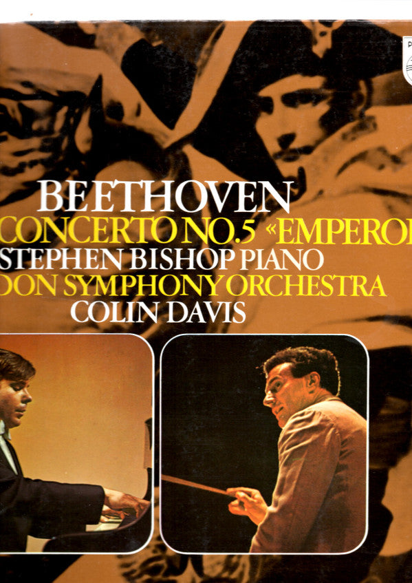 Beethoven*, Stephen Bishop*, London Symphony Orchestra, Colin Davis* : Piano Concerto No. 5 «Emperor» (LP)